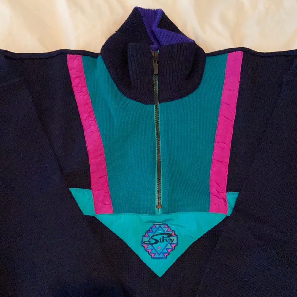 Silvy Winter Clothing 1/4 Zip Sweater